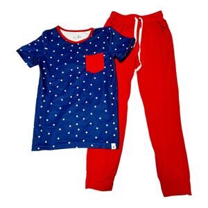 Love & Grow Navy Star Comfort Set Size 7